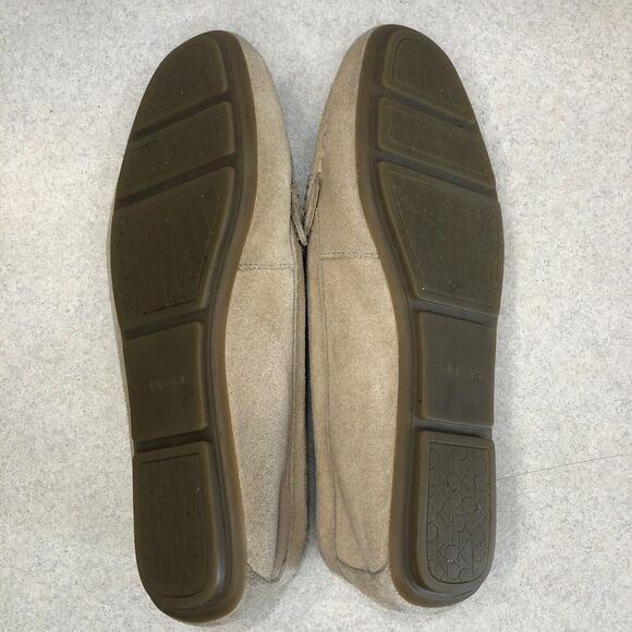 Women’s Calvin Klein Lunasi Tan Loafer Mocassin Slip On - Picture 10 of 10
